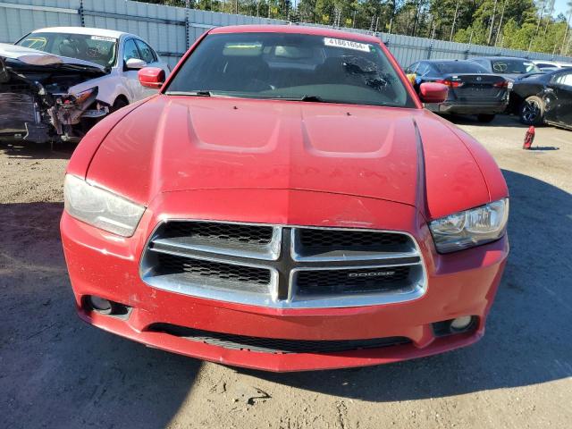 2B3CL3CG0BH507107 - 2011 DODGE CHARGER RED photo 5