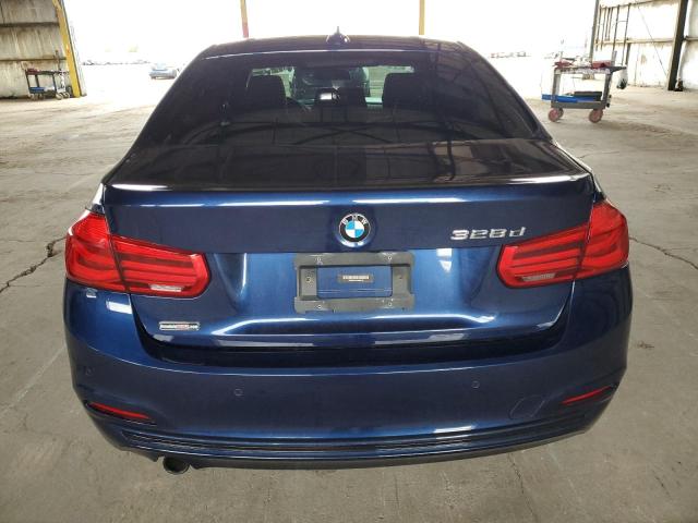 WBA8E5C57HK388768 - 2017 BMW 328 D BLUE photo 6