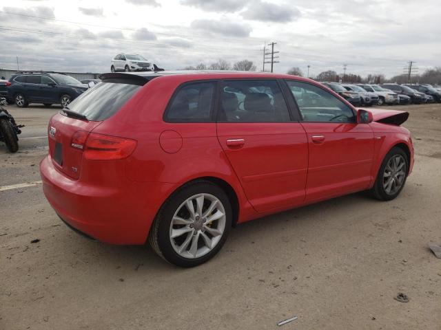 WAUBJAFM6CA086822 - 2012 AUDI A3 PREMIUM RED photo 3