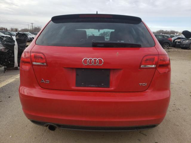 WAUBJAFM6CA086822 - 2012 AUDI A3 PREMIUM RED photo 6