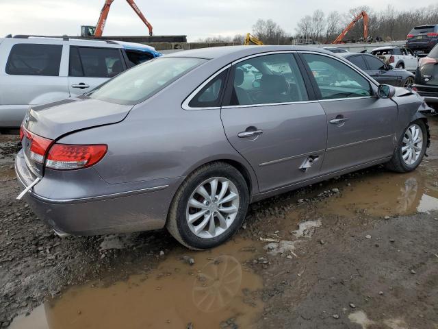 KMHFC46F96A128286 - 2006 HYUNDAI AZERA SE GRAY photo 3