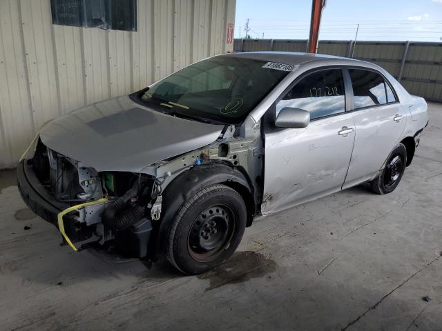 2T1BU4EE3BC614252 - 2011 TOYOTA COROLLA BASE SILVER photo 1