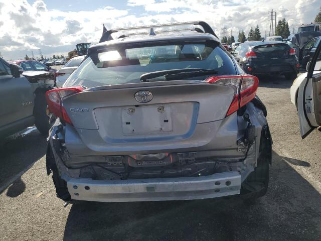 JTNKHMBX9L1074126 - 2020 TOYOTA C-HR XLE SILVER photo 6