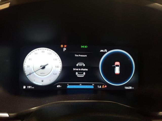 5NMS34AJXNH406700 - 2022 HYUNDAI SANTA FE SEL Սպիտակ լուսանկար 9