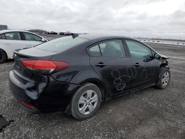 3KPFL4A74HE136431 - 2017 KIA FORTE LX BLACK photo 3