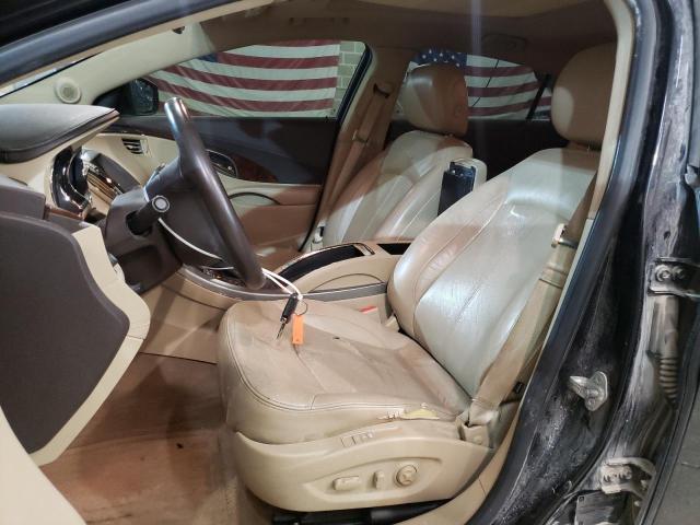 1G4GE5ED8BF225321 - 2011 BUICK LACROSSE CXS BLACK photo 7