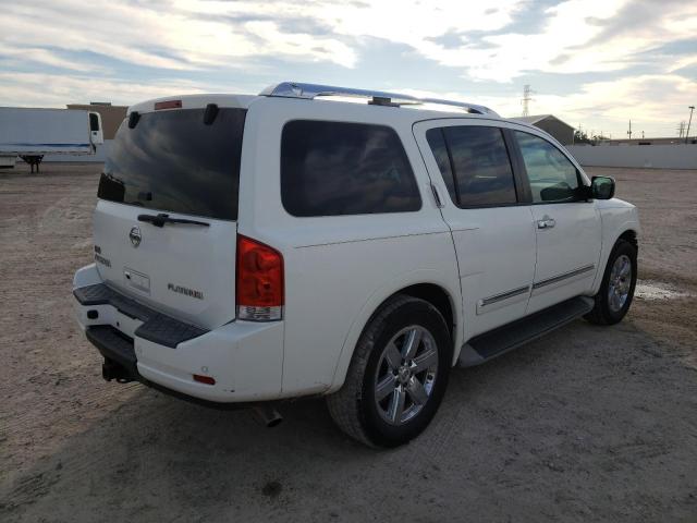 5N1AA0ND3CN600656 - 2012 NISSAN ARMADA SV WHITE photo 3