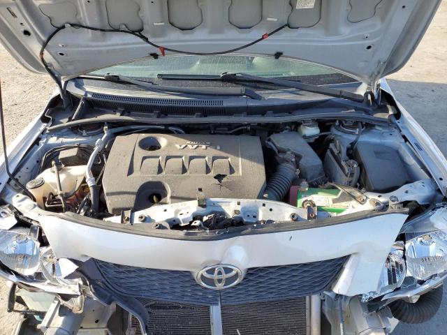 2T1BU40E09C153626 - 2009 TOYOTA COROLLA BASE SILVER photo 11