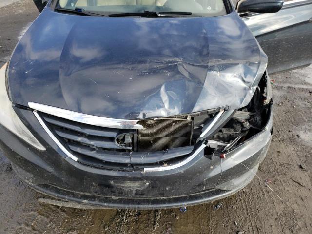 5NPEB4AC2DH734857 - 2013 HYUNDAI SONATA GLS BLUE photo 11