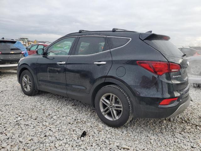 5NMZUDLB8JH062649 - 2018 HYUNDAI SANTA FE S BLACK photo 2