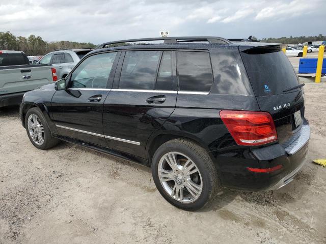 WDCGG8JB7FG432541 - 2015 MERCEDES-BENZ GLK 350 4MATIC BLACK photo 2