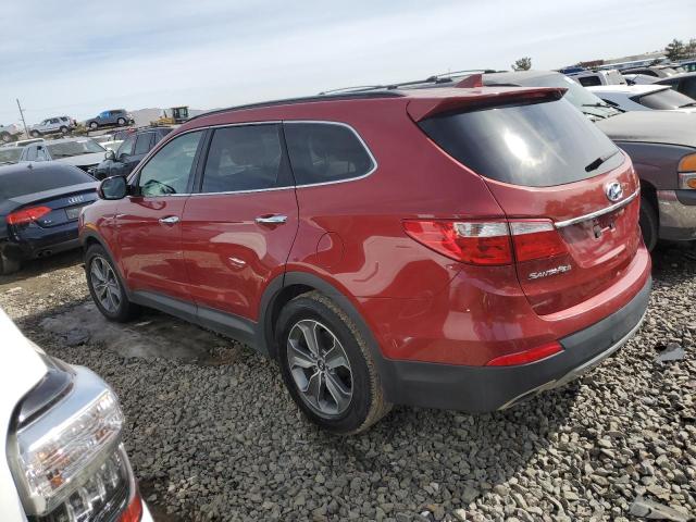 KM8SM4HF5GU148611 - 2016 HYUNDAI SANTA FE SE RED photo 2