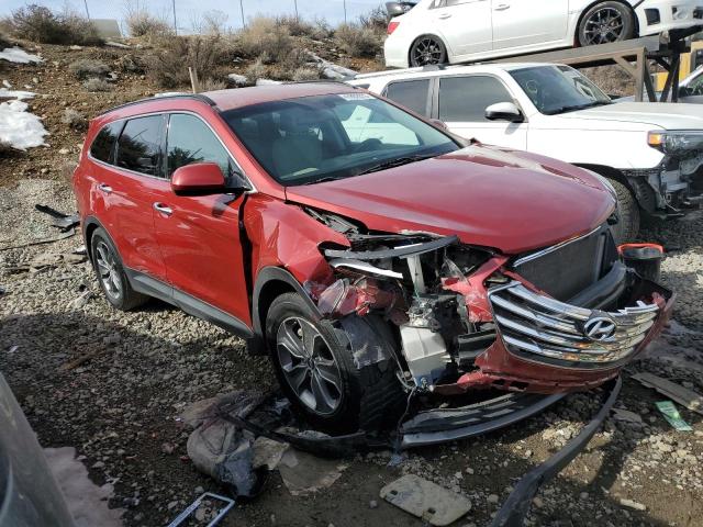 KM8SM4HF5GU148611 - 2016 HYUNDAI SANTA FE SE RED photo 4