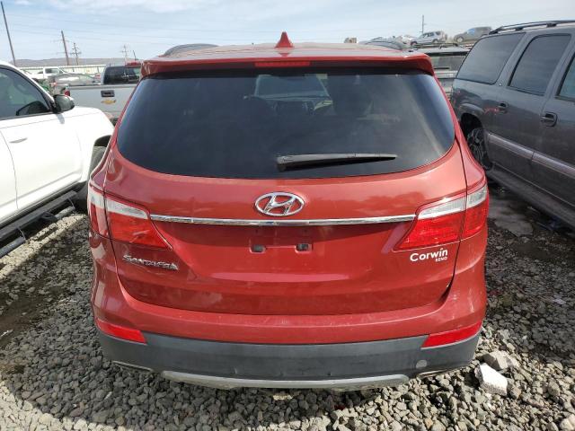 KM8SM4HF5GU148611 - 2016 HYUNDAI SANTA FE SE RED photo 6