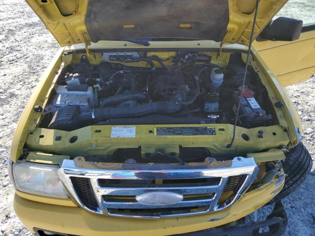 1FTYR10U77PA26968 - 2007 FORD RANGER YELLOW photo 11