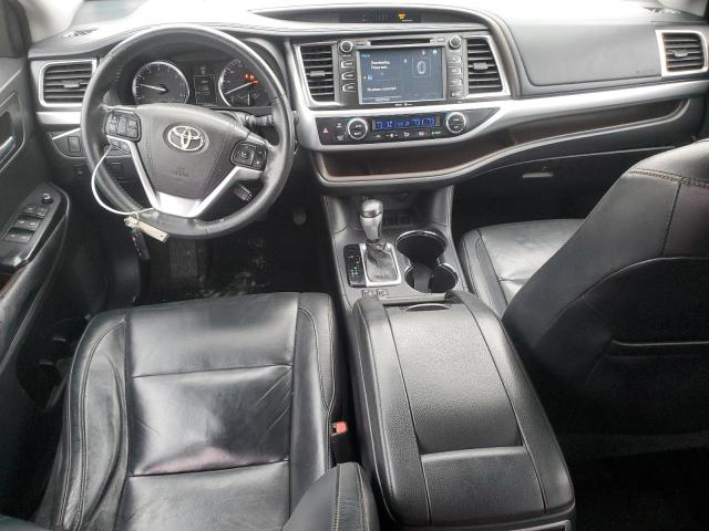 5TDKKRFH1FS083660 - 2015 TOYOTA HIGHLANDER XLE BLUE photo 8