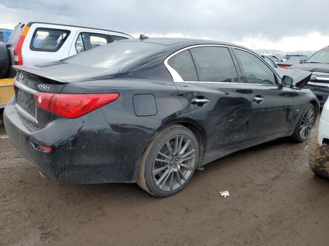 JN1BV7AR8FM398143 - 2015 INFINITI Q50 BASE BLACK photo 3