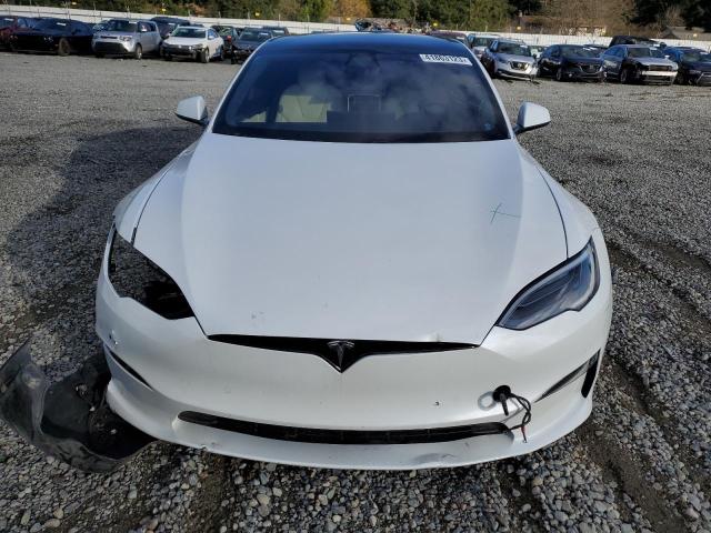 5YJSA1E66MF431118 - 2021 TESLA MODEL S Սպիտակ լուսանկար 11