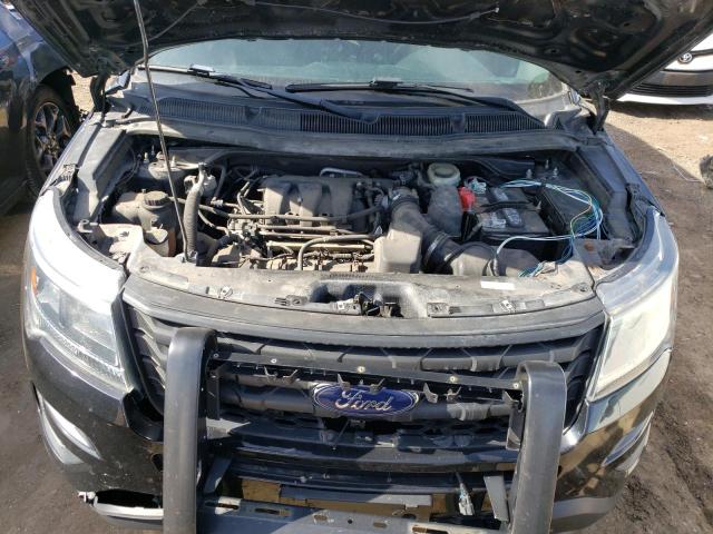 1FM5K8AR4GGA77821 - 2016 FORD EXPLORER POLICE INTERCEPTOR BLACK photo 11