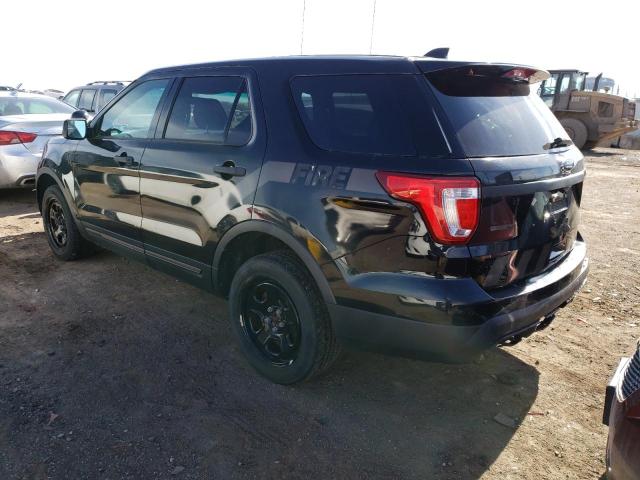 1FM5K8AR4GGA77821 - 2016 FORD EXPLORER POLICE INTERCEPTOR Սև լուսանկար 2