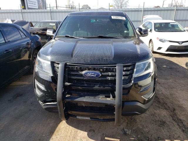 1FM5K8AR4GGA77821 - 2016 FORD EXPLORER POLICE INTERCEPTOR BLACK photo 5