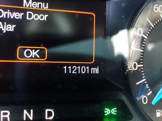 1FM5K8AR4GGA77821 - 2016 FORD EXPLORER POLICE INTERCEPTOR Սև լուսանկար 9