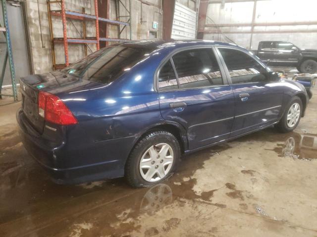 2HGES16395H017181 - 2005 HONDA CIVIC DX VP BLUE photo 3