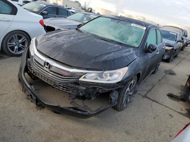 1HGCR3F83HA028058 - 2017 HONDA ACCORD EXL BLACK photo 1