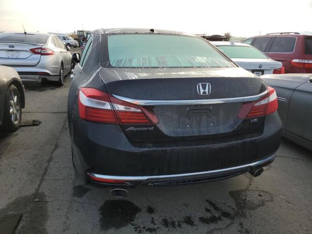 1HGCR3F83HA028058 - 2017 HONDA ACCORD EXL BLACK photo 6