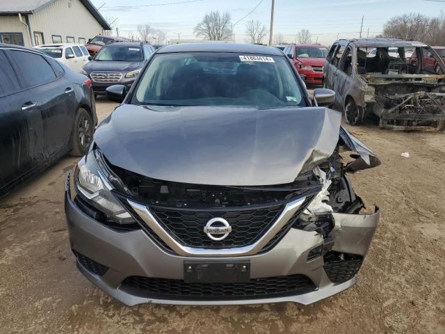 3N1AB7APXHY394100 - 2017 NISSAN SENTRA S GRAY photo 5