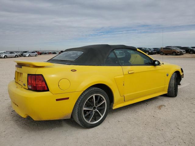 1FAFP45XX4F161404 - 2004 FORD MUSTANG GT YELLOW photo 3