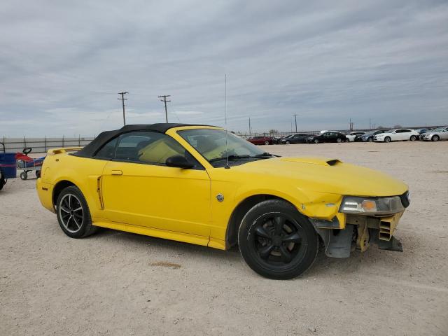 1FAFP45XX4F161404 - 2004 FORD MUSTANG GT YELLOW photo 4