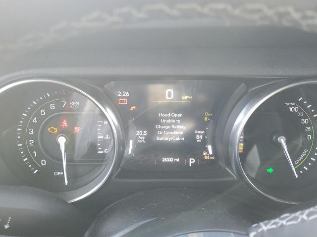 1C4JJXP61NW238223 - 2022 JEEP WRANGLER U SAHARA 4XE WHITE photo 9