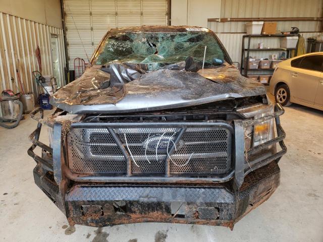 1FTFW1E5XMFC87644 - 2021 FORD F150 SUPERCREW GRAY photo 5