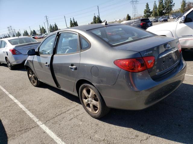 KMHDU46D89U692498 - 2009 HYUNDAI ELANTRA GLS GRAY photo 2