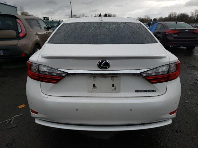 JTHBW1GG2H2132367 - 2017 LEXUS ES 300H WHITE photo 6