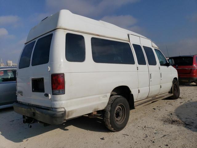 1FBSS31L77DA14188 - 2007 FORD ECONOLINE E350 SUPER DUTY WAGON WHITE photo 3