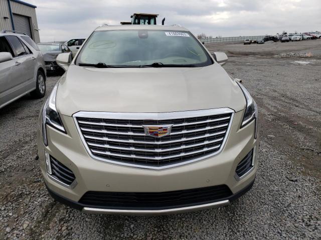 1GYKNFRS8HZ102892 - 2017 CADILLAC XT5 PLATINUM BEIGE photo 5