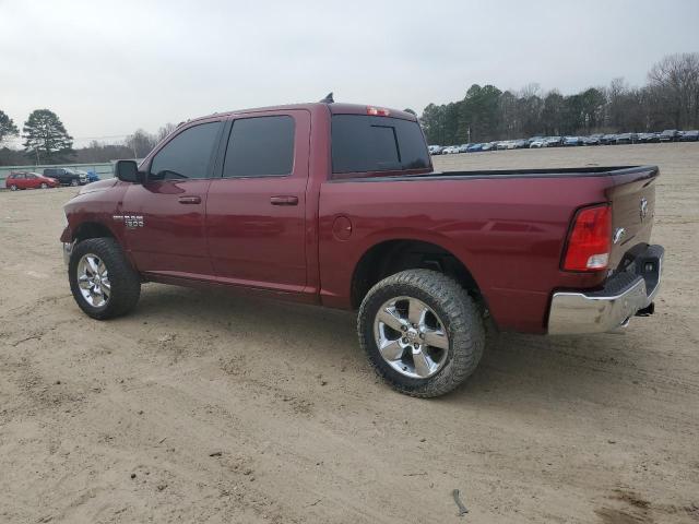 1C6RR7LT6KS558753 - 2019 RAM 1500 CLASS SLT წითელი ფოტო 2