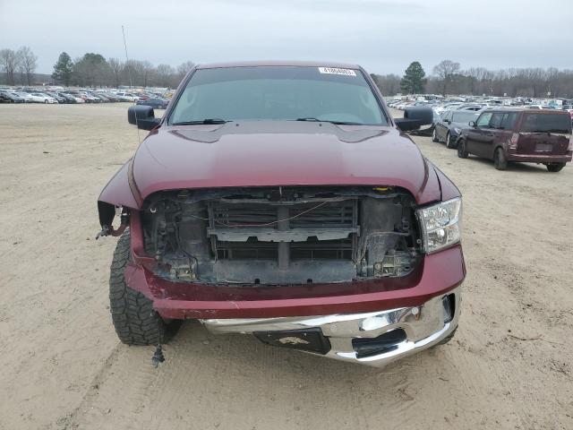 1C6RR7LT6KS558753 - 2019 RAM 1500 CLASS SLT წითელი ფოტო 5