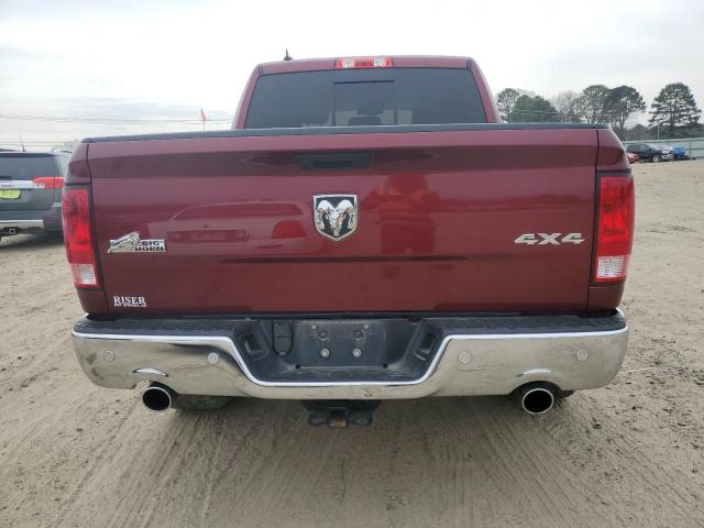 1C6RR7LT6KS558753 - 2019 RAM 1500 CLASS SLT წითელი ფოტო 6
