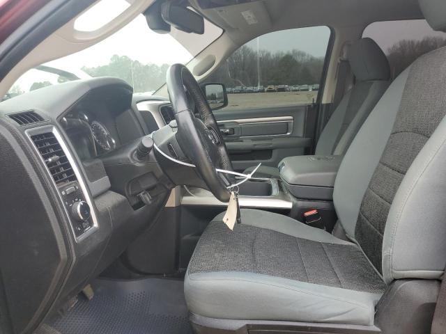 1C6RR7LT6KS558753 - 2019 RAM 1500 CLASS SLT წითელი ფოტო 7