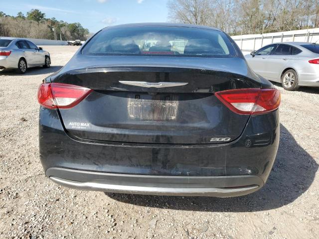 1C3CCCAB5GN103759 - 2016 CHRYSLER 200 LIMITED BLACK photo 6