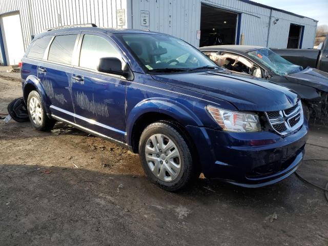 3C4PDDAG1HT704440 - 2017 DODGE JOURNEY SE BLUE photo 4