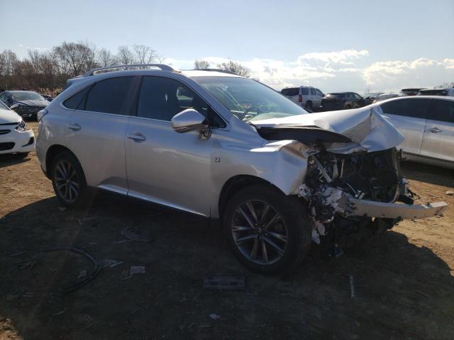 2T2BK1BA8FC328422 - 2015 LEXUS RX 350 BASE SILVER photo 4