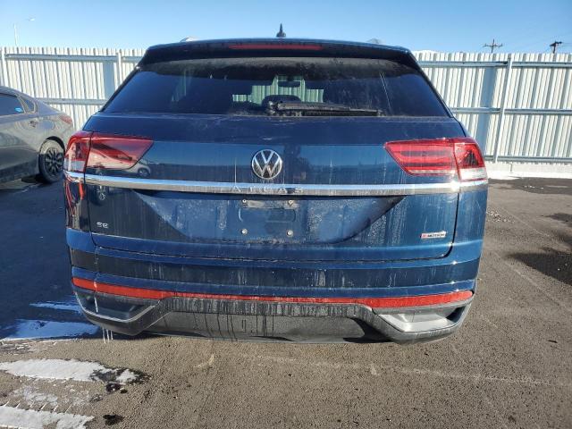 1V24C2CA3LC230237 - 2020 VOLKSWAGEN ATLAS CROS SE BLUE photo 6