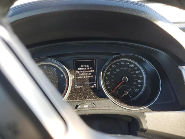 1V24C2CA3LC230237 - 2020 VOLKSWAGEN ATLAS CROS SE BLUE photo 9