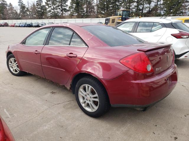 1G2ZG528X54131914 - 2005 PONTIAC G6 BURGUNDY photo 2