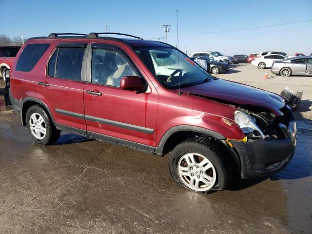 JHLRD78884C042423 - 2004 HONDA CR-V EX MAROON photo 4