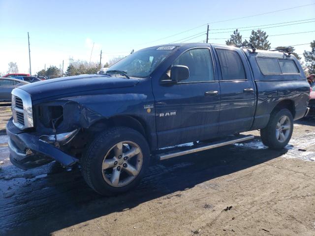 1D7HU18208J198092 - 2008 DODGE RAM 1500 ST BLUE photo 1